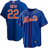 Men's New York Mets #22 Juan Soto Royal 2024 Cool Base Limited Stitched Jersey Dzhi,baseball caps,new era cap wholesale,wholesale hats